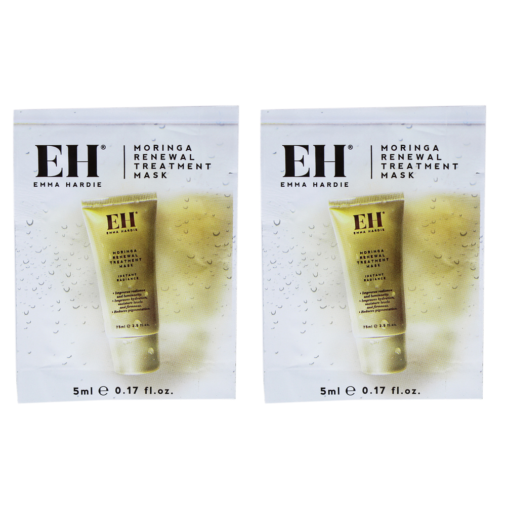 Moringa Renewal Treatment Mask - Pack of 2 by Emma Hardie Women 5 ml Treatment
